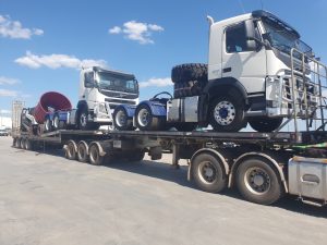 Volvo trucks to Brisbane