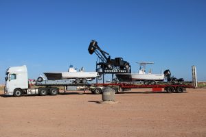 2 Sportsman Boats Picked up from Melbourne Transported to Darwin