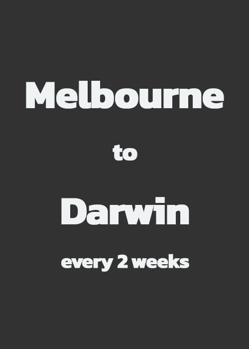 Melbourne to Darwin and return