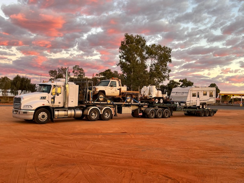 Trailer carrier Darwin to Melbourne