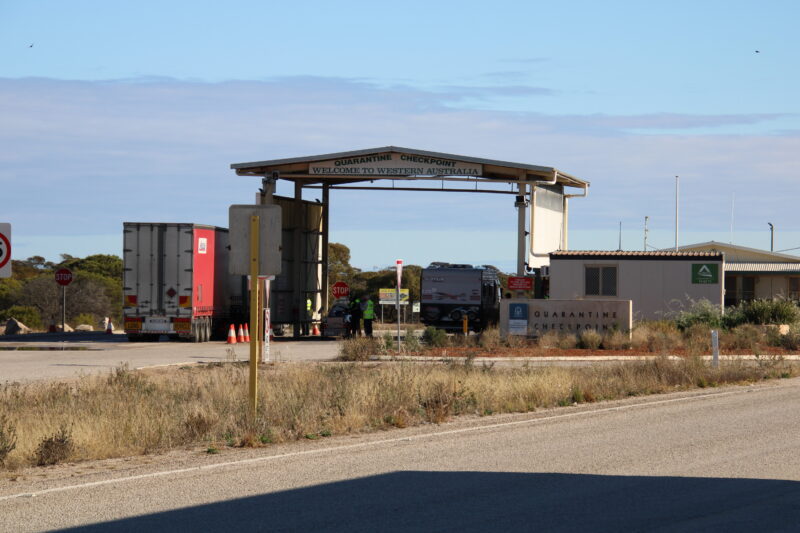 Western Australia Border