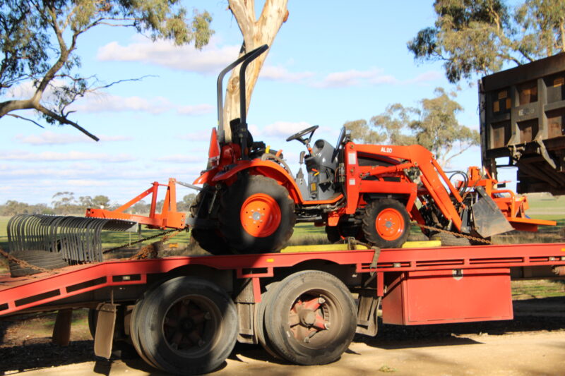 Kubota Tractor transport from Perth