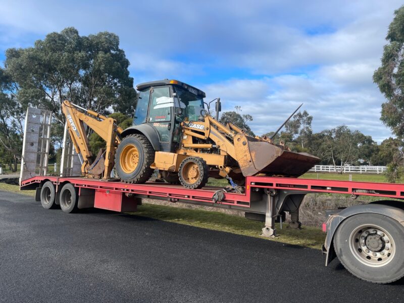 Case backhoe