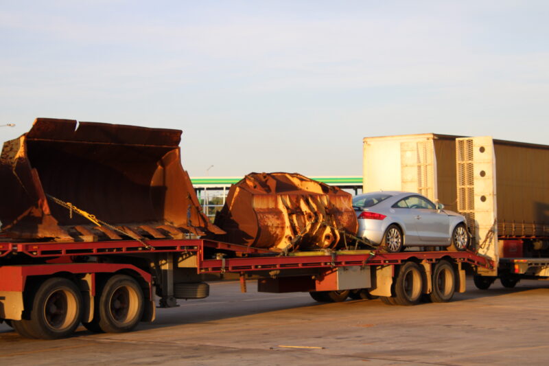 Loader Buckets transported Darwin to Adelaide