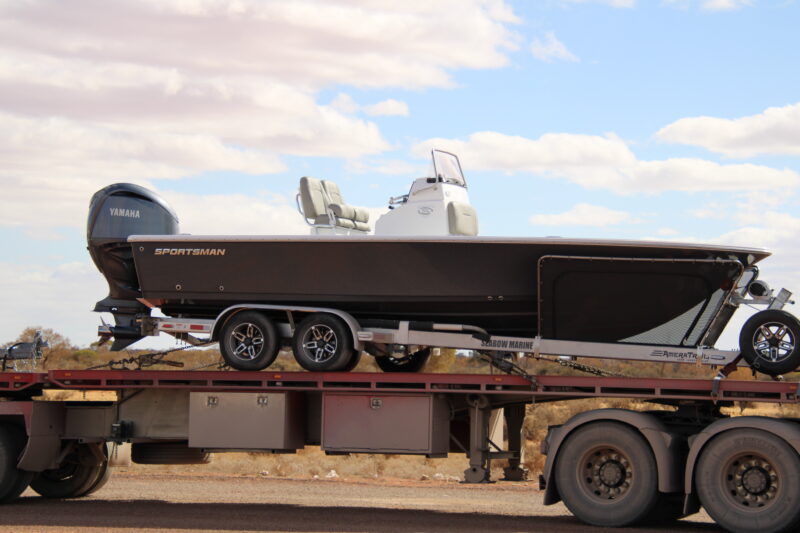 Sportsman boats from Melbourne to Darwin