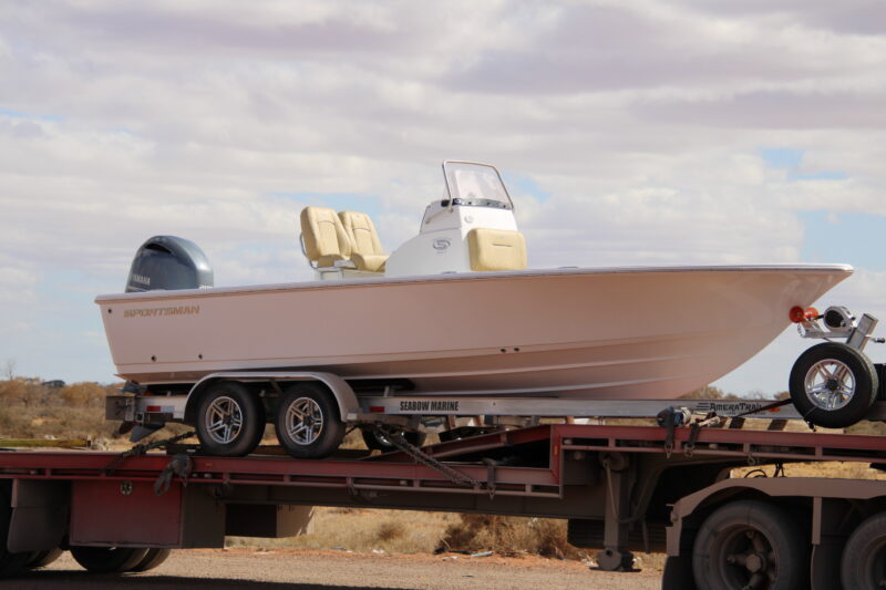 Sportsman boats from Melbourne to Darwin