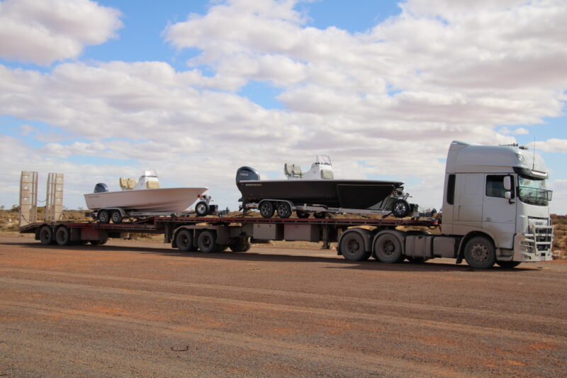 Sportsman boats from Melbourne to Darwin