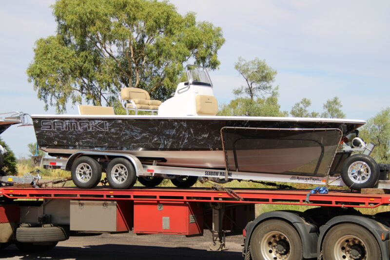 Sportsman Boat off to Darwin