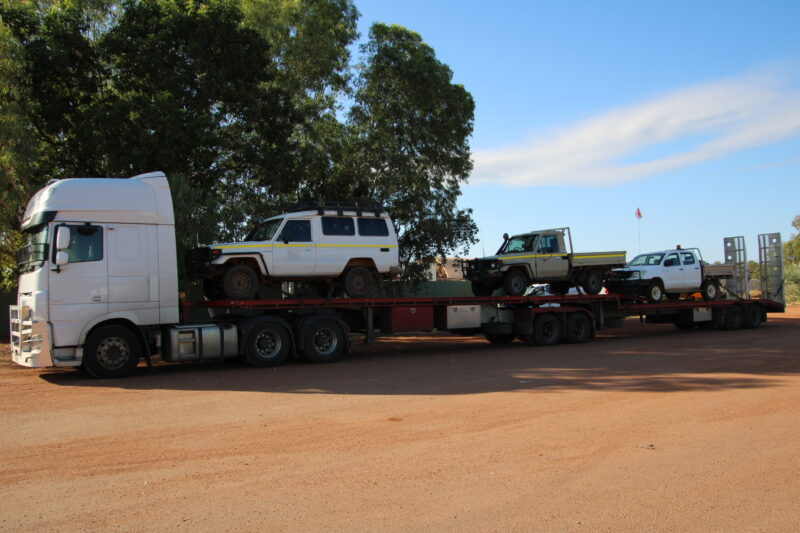 Land cruisers from Auction